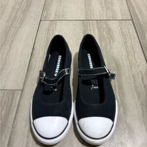 Converse Kids Black and White Sneakers